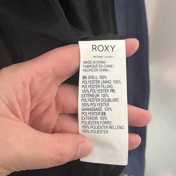 NWT Roxy Women’s Meade 3 in 1 Snow Jacket Ski Small Periwinkle Blue Wild Wind - Picture 12 of 16